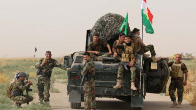 انسحاب قوات البيشمركة من ناحية بعشيقة 4 16 1