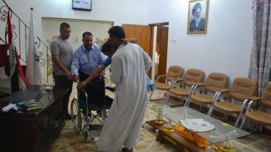 صحة ميسان توزع وجبةٍ جديدة من الكراسي الكهربائية لذوي الإعاقة في المحافظة 4 1 977982473
