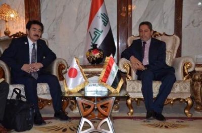 وزير الدولة للشؤون الخارجية الياباني يؤكد خلال زيارته للبصرة استعداد الشركات اليابانية للاستثمار فيها 1 661128