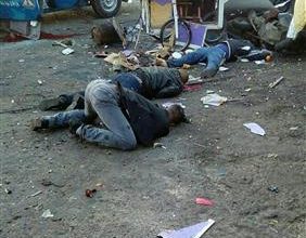 ارتفاع عدد ضحايا الاعتداء المزدوج في ساحة الطيران الى اكثر من 110بين شهيد ومصاب 5 طيران 1