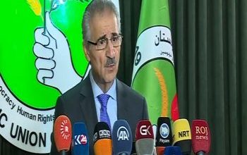 مسؤول المكتب السياسي للاتحاد الوطني الكردستاني ملا بختيار 350x276