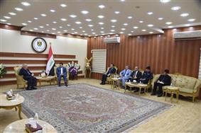 وزير الداخلية يلتقي سفير الجزائر ويتسلم رسالة من بوتفليقة تؤكد حرص الجزائر على تطوير علاقة الاخوة مع العراق 2 683551 Med