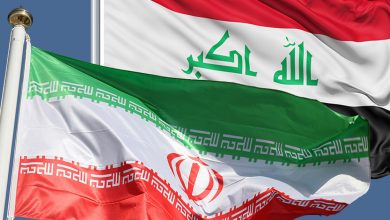 iran iraq flag
