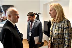 وزيرة التعاون والتجارة الخارجيَّة الهولنديَّة :سأزور العراق للعمل على كلِّ ما من شأنه تعميق العلاقات بين البلدين 1 الجعفري 2