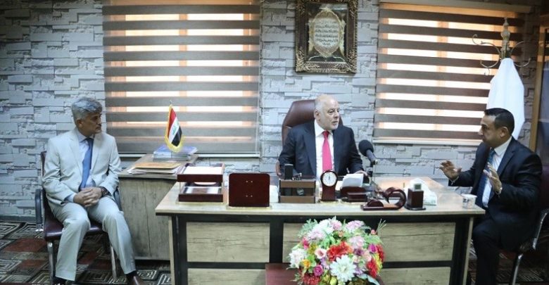 العبادي في مستشفى الفلوجة