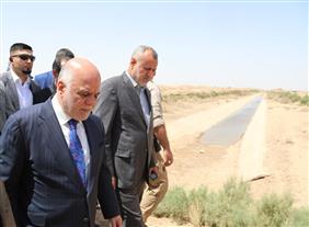 العبادي في مشروع السابلة