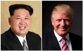 ترامب ورئيس كوريا