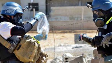 مفتشو الاسلحة الكيماوية