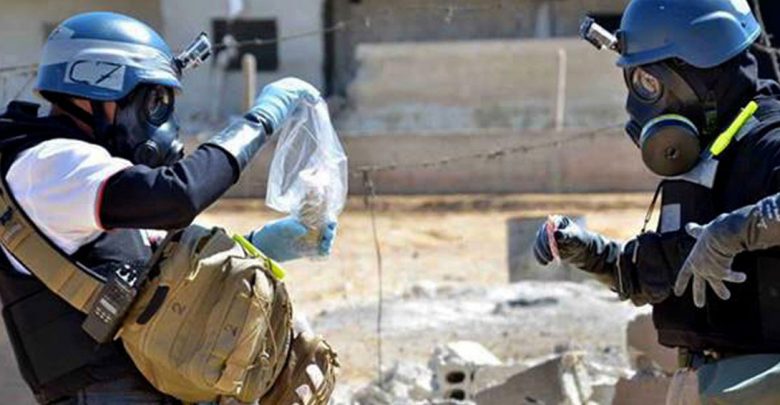 مفتشو الاسلحة الكيماوية