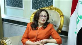 وزيرة الاعمار