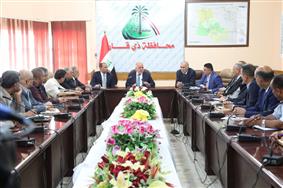 العبادي يعقد اجتماعاً موسعاً مع مدراء الدوائر في محافظة ذي قار 5 687549 Med