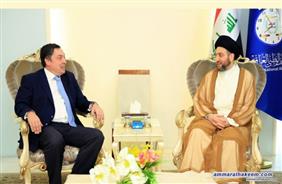 الحكيم يبحث مع السفير البريطاني مخرجات العملية الانتخابية 3 سف