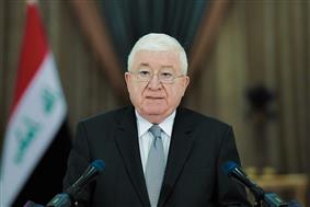 معصوم يندد بقيام قوات الاحتلا ل الاسرائيلي بفتح النار على متظاهرين فلسطينيين ويجدد رفضه نقل السفارة الامريكية الى القدس 4 معص 1