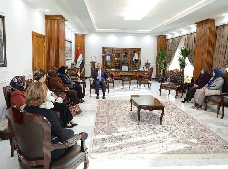 رئيس مجلس القضاء الاعلى يبارك للفائزات برابطة القاضيات العراقية 1 بارك