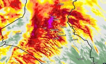 تحذيرات من سقوط امطار في مدن العراق ليومي الخميس والجمعة.. وتوقعات من حدوث مقفاجئات ! 3 خرائط
