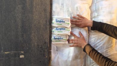 الكمارك تعلن عن اعادة اصدار أرساليتي قطن طبي في نقطة كمرك فايدة 17 قطن