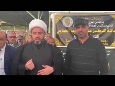 إلى ممن اتهموا الدواعش و الوهابية بقتل مشذوب : ما رأيكم بتصريح أوس الخفاجي و اعتقاله ؟ 1 مشذوب