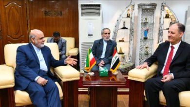 الحمداني يستقبل السفير الايراني في بغداد " ايرج مسجدي" لدراسة افق التعاون بين البلدين 2 احمداني