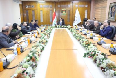 التخطيط : مناقشة مسودة قانون مشروع تشغيل الشباب و منح القروض للعاطلين عن العمل 1 اجتماع التخطيط scaled