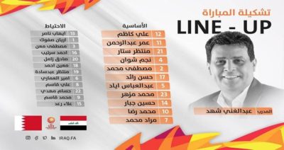 تشكيلة عبد الغني للمنتخب الاولمبي العراقي scaled