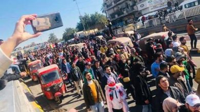 تظاهرة طلاب بغداد 2