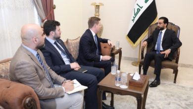 بريطانيا تؤكد دعمها لسيادة العراق واستقراره 3 حلبوسي وخارجية برطانية