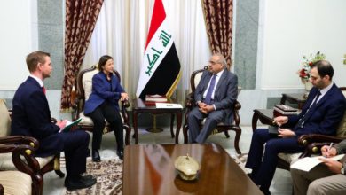 عبد المهدي وسفراء دول