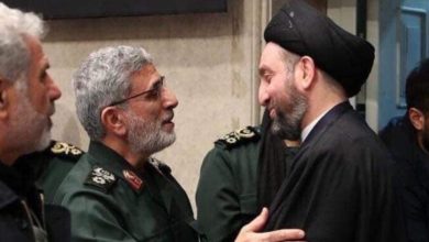 عمار الحكيم وخليفة سليماني