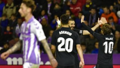 فوز ريال مدريد على بلد الوليد