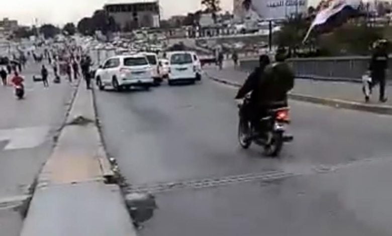 قطع طريق ملعب الشعب