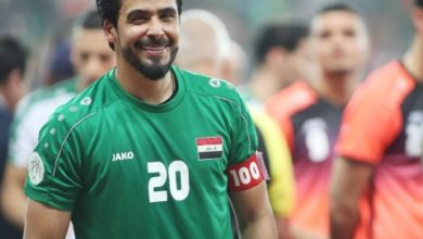 نور صبري حارس نادي النجف