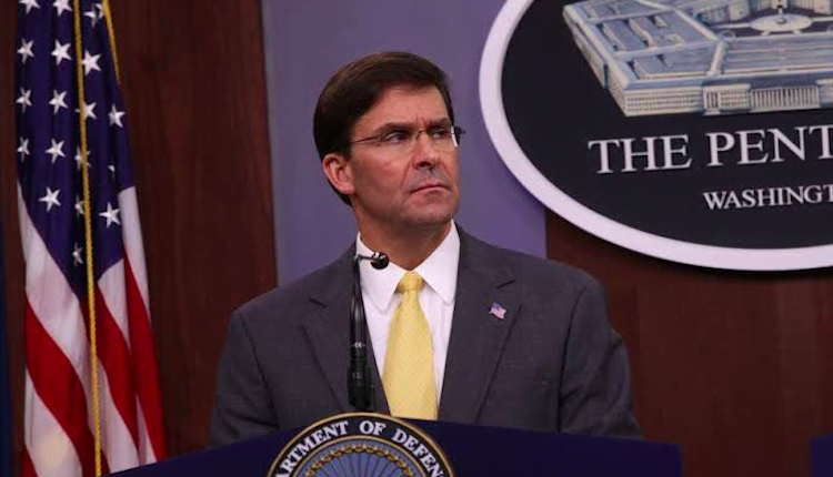 وزير الدفاع الامريكي: لا نريد حربا مع إيران ونتطلع لخفض التصعيد 1 وزير الدفاع الامريكي مارك اسبر