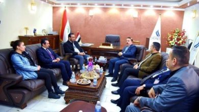 وزير الداخلية يزور شبكة الإعلام العراقي ويؤكد اتخاذ إجراءات كفيلة بحماية الصحفيين 6 وزير داخلية في مكتب الاعلام العراقي