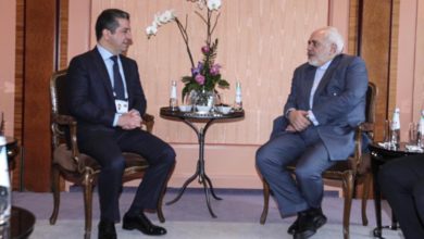 بارزاني و ظريف يؤكدان أهمية التهدئة و ضرورة تخفيف حدة التوترات 4 28d8fc00cd95042843636b8147902d70