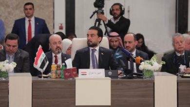 الحلبوسي في جلسة البرلمان العربي