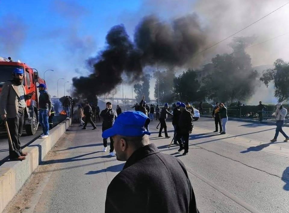 سرايا السلام توضح سبب تدخل القبعات الزرقاء لفض التظاهرات 1 القبعات الزرقاء