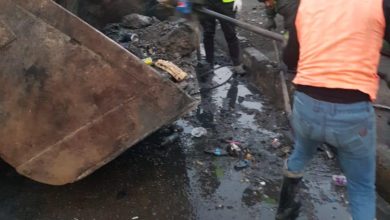 تنظيف شارع خلاني 1