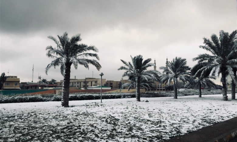 ثلج في العراق 4