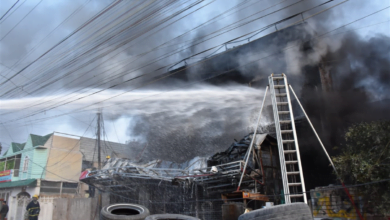 حريق اكاديمية 1