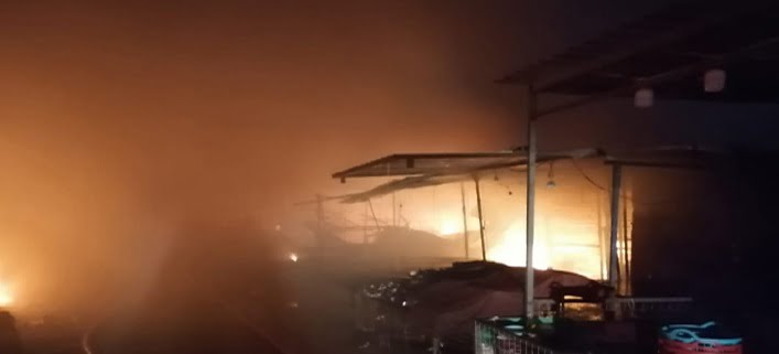 حريق البصرة