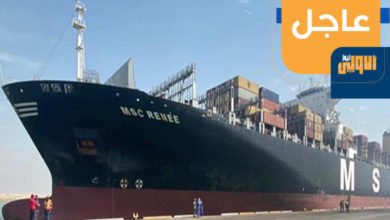 حمولة الصين في موانئ البصرة