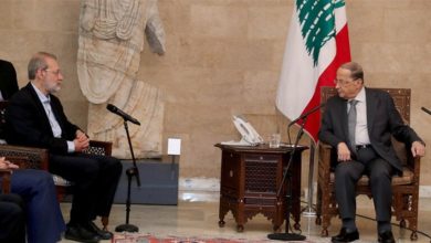 رئيس برلمان ايران ولبنان