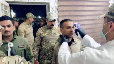 شرطة الانبار تفحص منتسبين