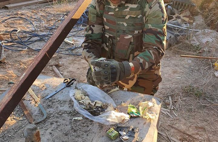 عبوة ناسفة مفككة