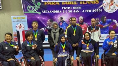 فريق الاردن في بطولة مصر