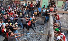 متظاهرين وصبات