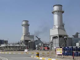 محطة كهرباء عكاز الغازية