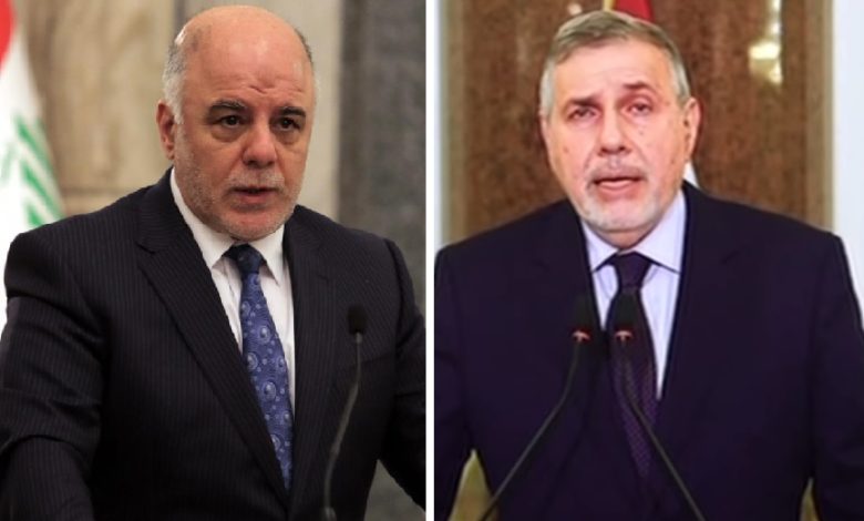 محمد توفيق علاوي وحيدر العبادي