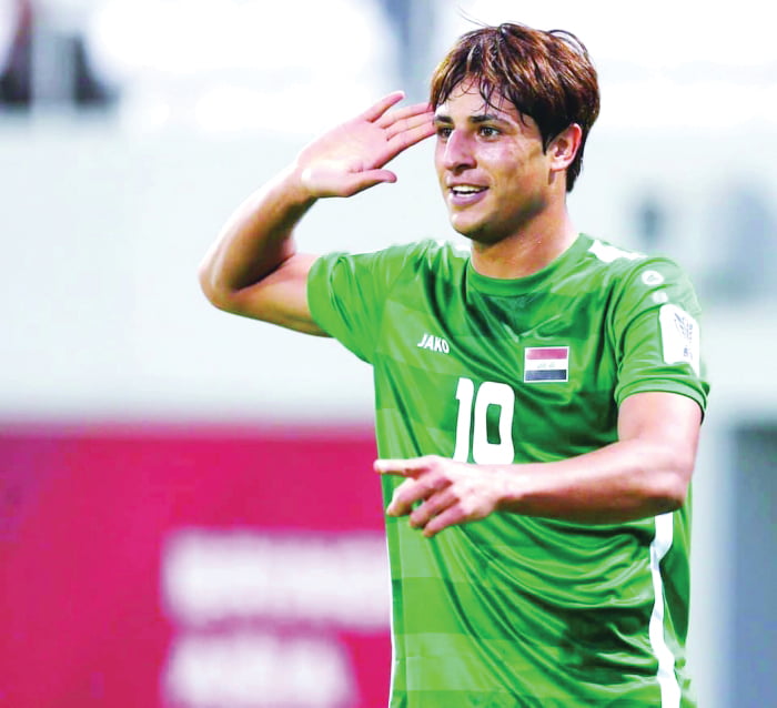 "ميمي" يغيب عن لقاء لشبونة اليوم 1 مهاجم المنتخب مهند علي