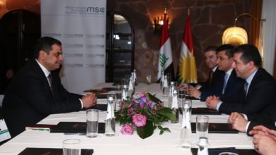 وزير دفاع عراقي ومسعود